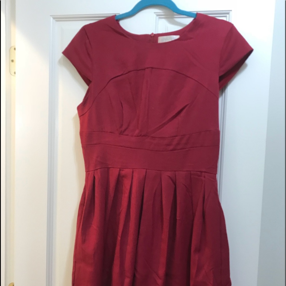 Maroon dress